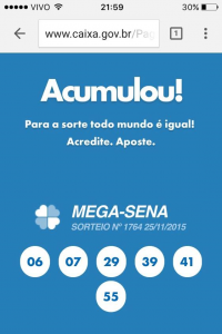 acumulou