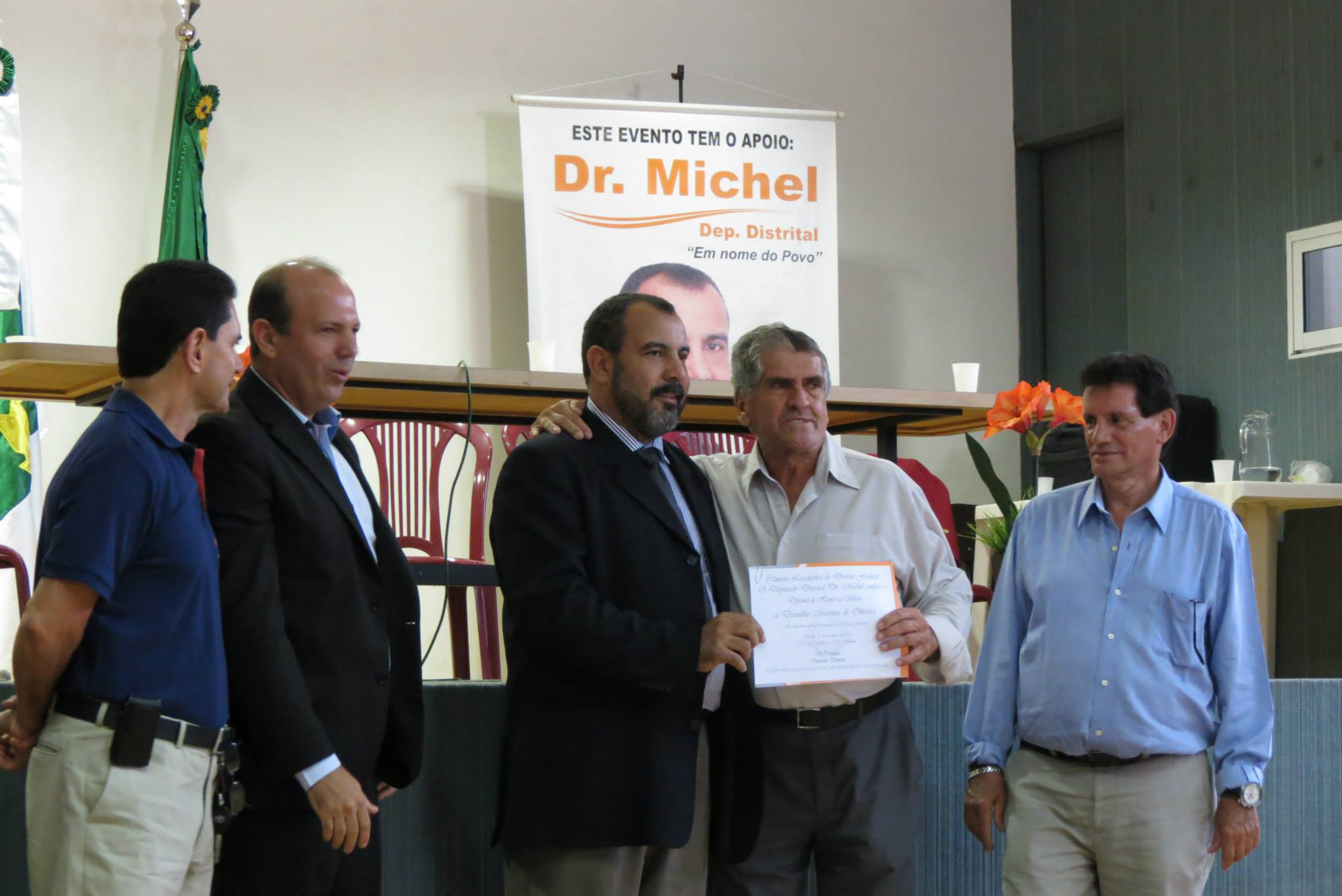 Sessão Solene em homenagem ao 58º aniversário de Núcleo Bandeirante