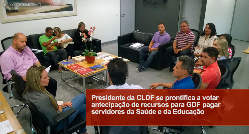 Presidente da CLDF se prontifica a votar antecipação de recursos para GDF pagar servidores da Saúde e da Educação