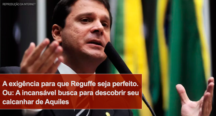A exigência para que Reguffe seja perfeito. Ou: A incansável busca para descobrir seu calcanhar de Aquiles