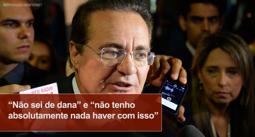 “Não sei de dana” e “não tenho absolutamente nada haver com isso”