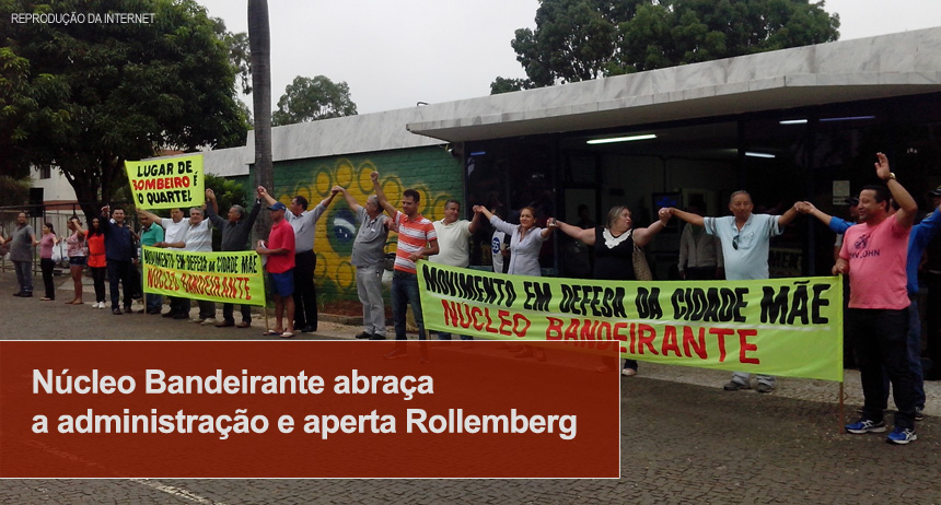 Núcleo Bandeirante abraça a administração e aperta Rollemberg