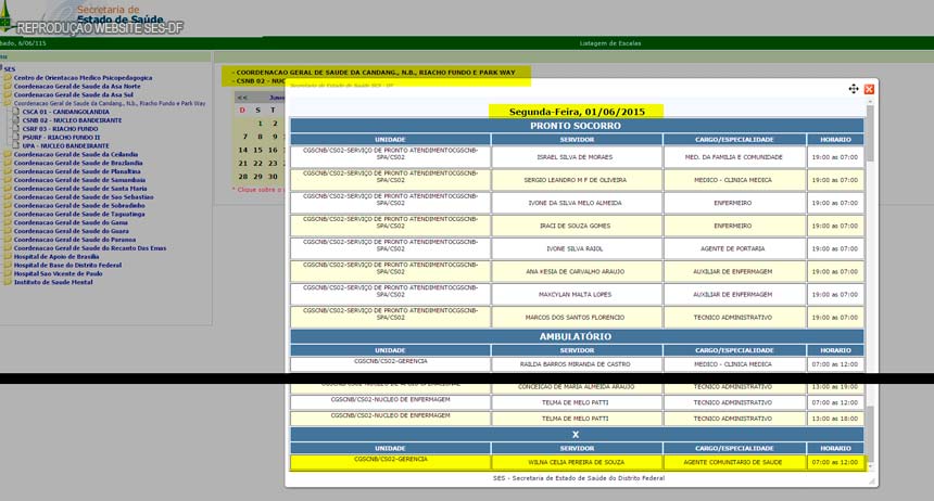 Após denúncia, pediatra de Serviço de Pronto Atendimento (SPA) de Núcleo Bandeirante continua a se ‘transformar’ em Agente Comunitário de Saúde?
