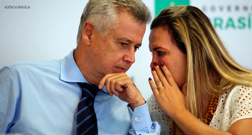 Celina reage a vídeos e adverte Rollemberg, que tem as entranhas em chamas