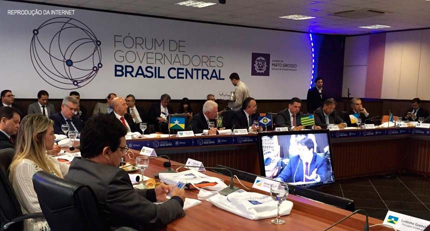 Celina Leão participa do 2º Fórum de governadores e presidentes de Assembleias Legislativas do Brasil Central