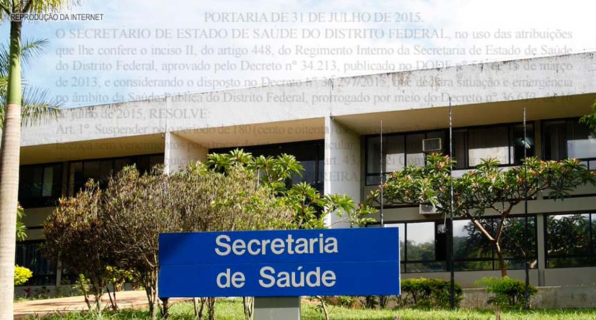 Secretaria de Saúde suspende Licença Sem Vencimento