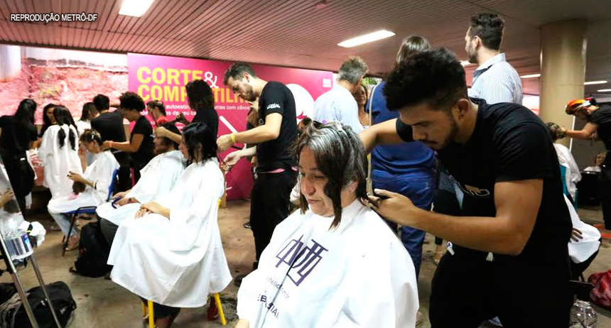 Metrô entrega doações do Corte e Compartilhe nesta terça (17)