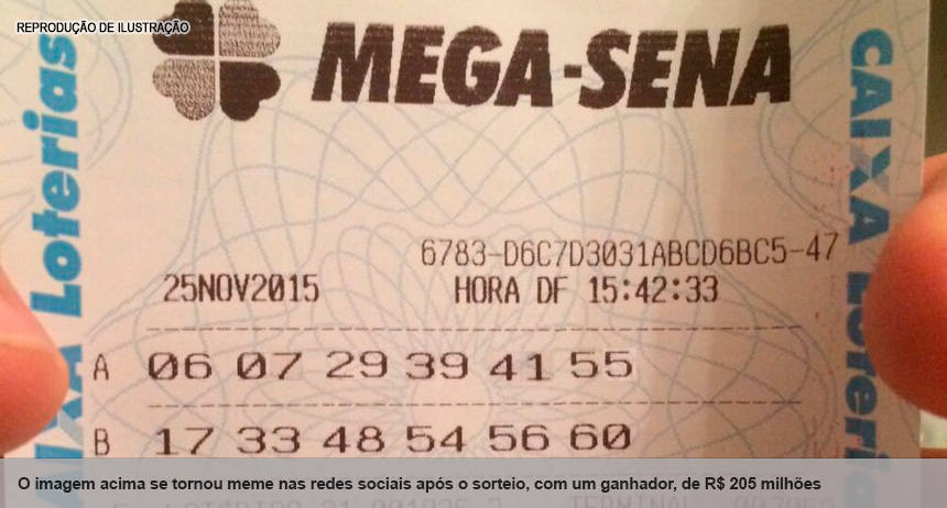 Senador Álvaro Dias ganha mais um motivo para desconfiar de prêmio da Mega-Sena