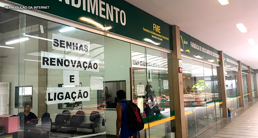 Farmácia de Alto Custo do DF fecha para inventário