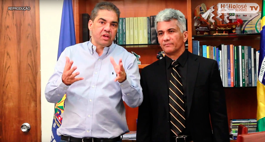 Senador Hélio José e presidente do Conselho de Saúde do DF discutem o Parque Tecnológico da Saúde