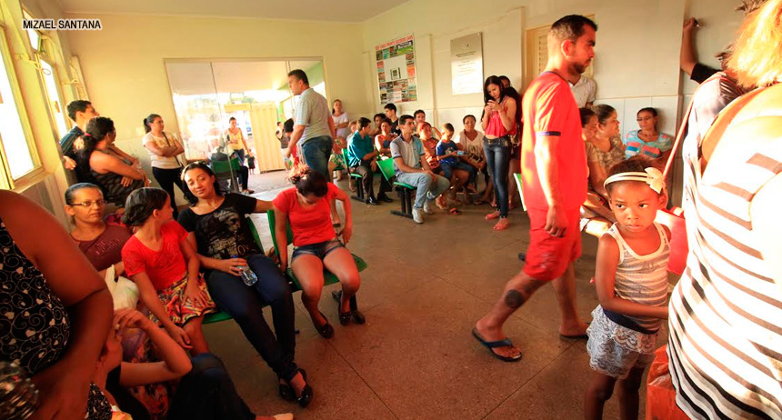 Moradores do DF procuram atendimento médico em Novo Gama