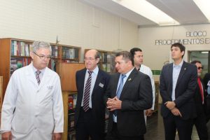 Comissão de Saúde e Educação da CLDF em visita ao Hospital de Base - Credito: Anna Cléa Maduro