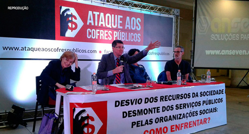 Debate com especialistas desmascara gestão por OSs