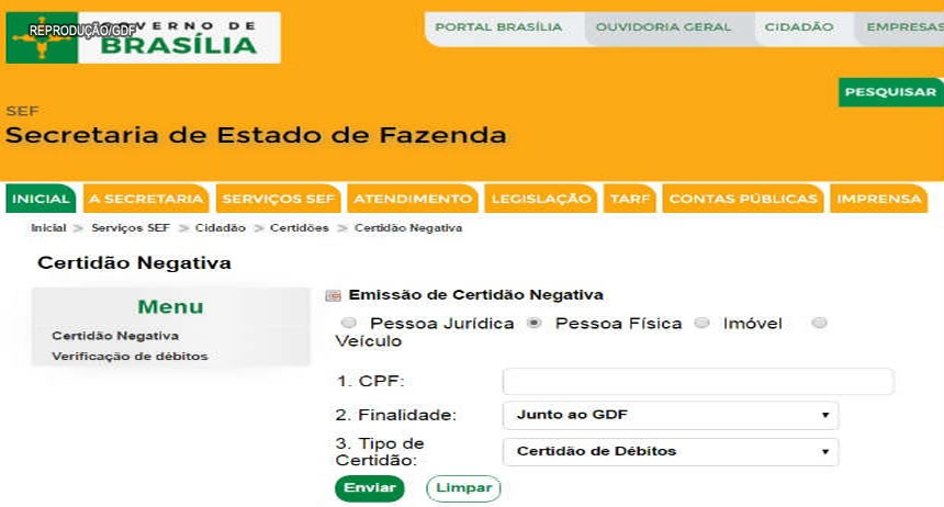 DF tem 3,7 mil empresas com dívidas de R$ 71,5 milhões em ICMS e ISS