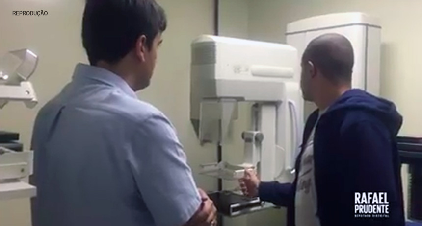 O secretário não conhece os problemas dos hospitais, afirma deputado Rafael Prudente em visita ao Hospital do Paranoá