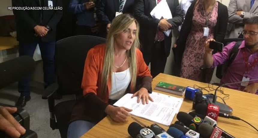 Celina desmascara armação na Câmara Legislativa do DF