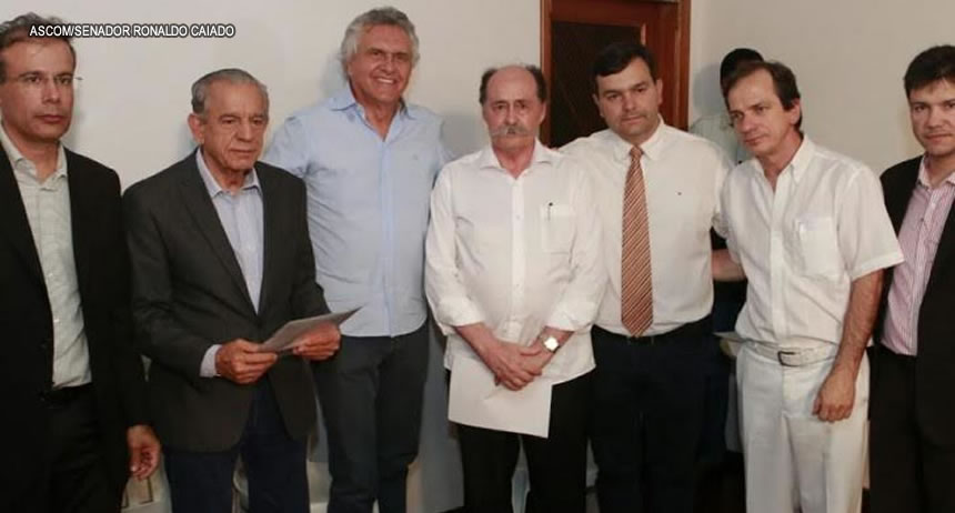 Iris sempre valorizou a saúde em Goiânia, diz Caiado em evento com médicos