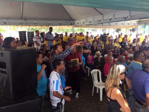 Ceilândia Sempre Viva lota sabatina para fazer cobranças aos políticos - Foto: Kleber Karpov