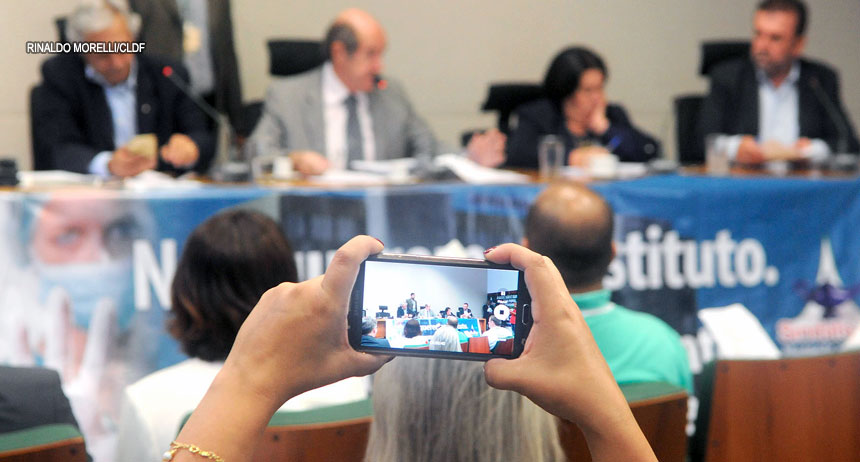 CLDF: Relator comparece à Comissão, mas pede que o PL seja votado direto no Plenário