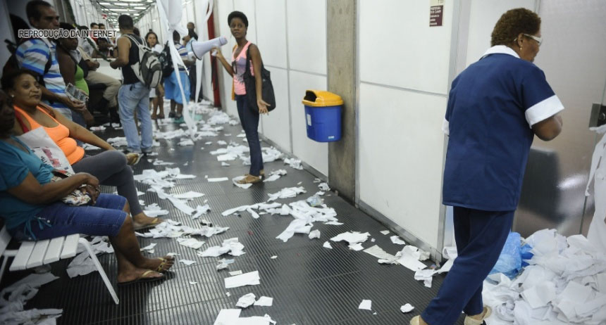 Além de informatização, greves de terceirizados da limpeza e vigilância ameaçam travar, de vez com, a Saúde do DF