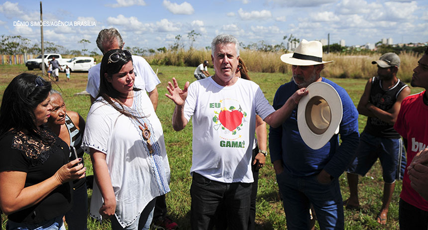 Alagado da Suzana: Rollemberg afirma ouvir reivindicação da comunidade