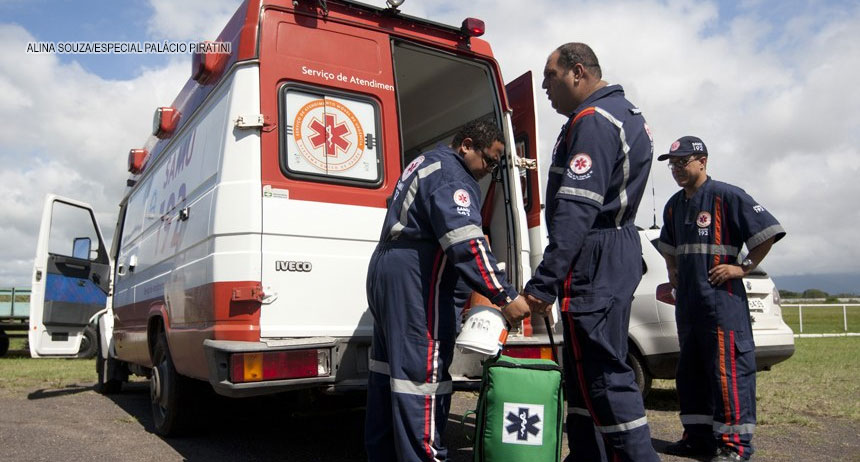 Reguffe quer ambulâncias de Samu com ao menos três tripulantes