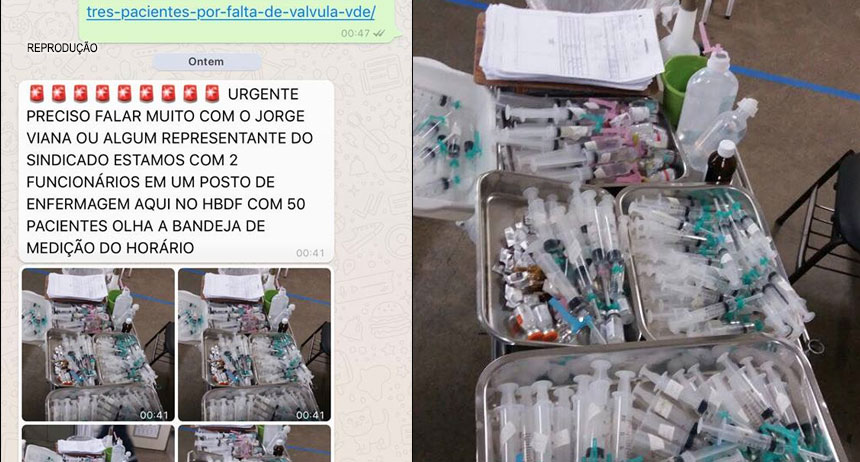 Análogo a escravidão? Condições de trabalho dos servidores da SES-DF são desumanas