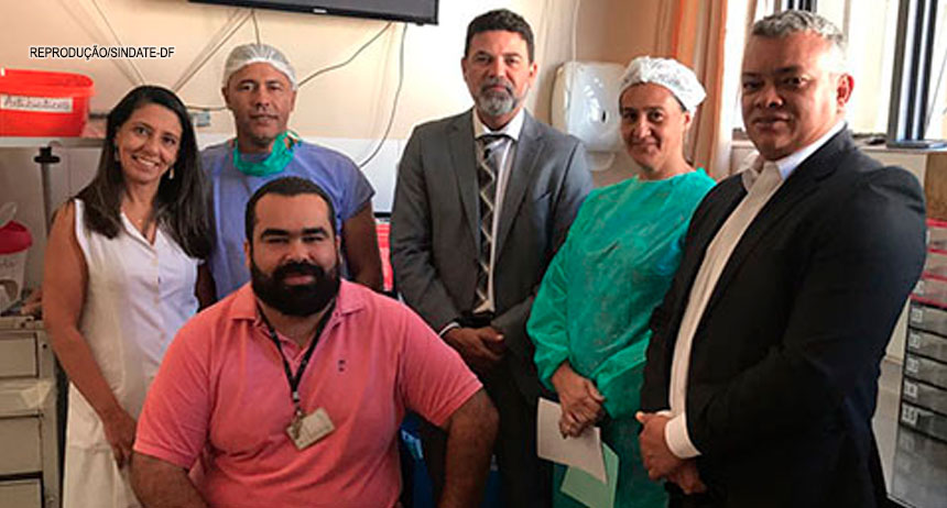 Sindate aponta irregularidades em visita ao hospital de Brazlândia