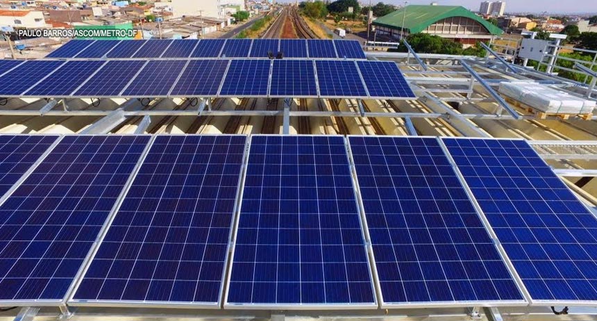 Metrô-DF lança primeira estação com captação de energia solar da América Latina