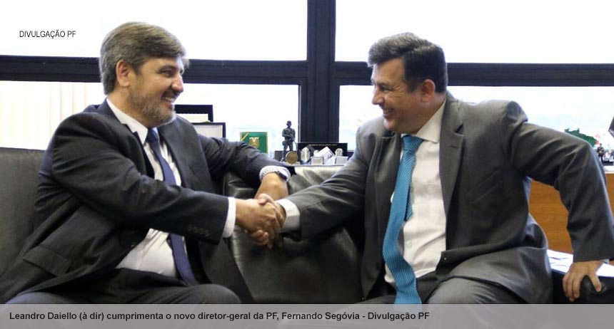 Segóvia é o novo diretor-geral da Polícia Federal