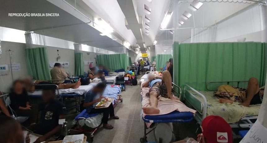 Atendimento em ‘campo de concentração’ revolta enfermeiros do HRT