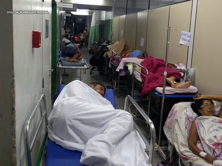 Idoso de 86 anos acometido por AVC aguarda, por sete dias, a realização exame no Hospital de Taguatinga