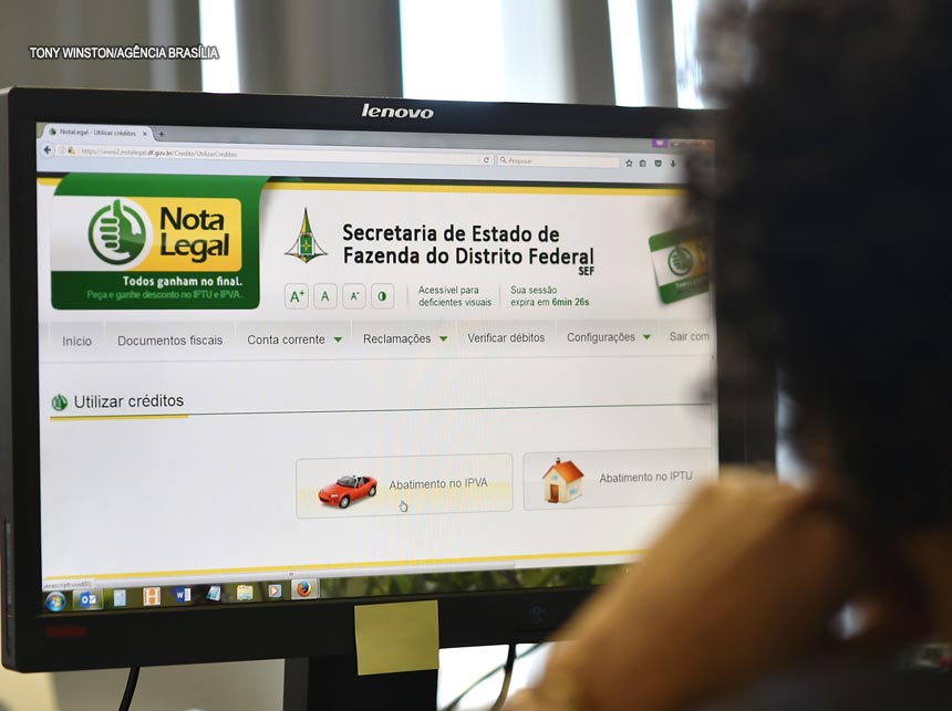 Nota Legal: indicação para desconto no IPTU e IPVA começa na 2ª feira