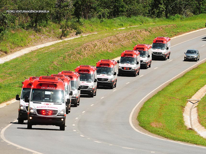 Cadê as 23 ambulâncias destinadas ao SAMU-DF por emendas parlamentares e Ministério da Saúde secretário?