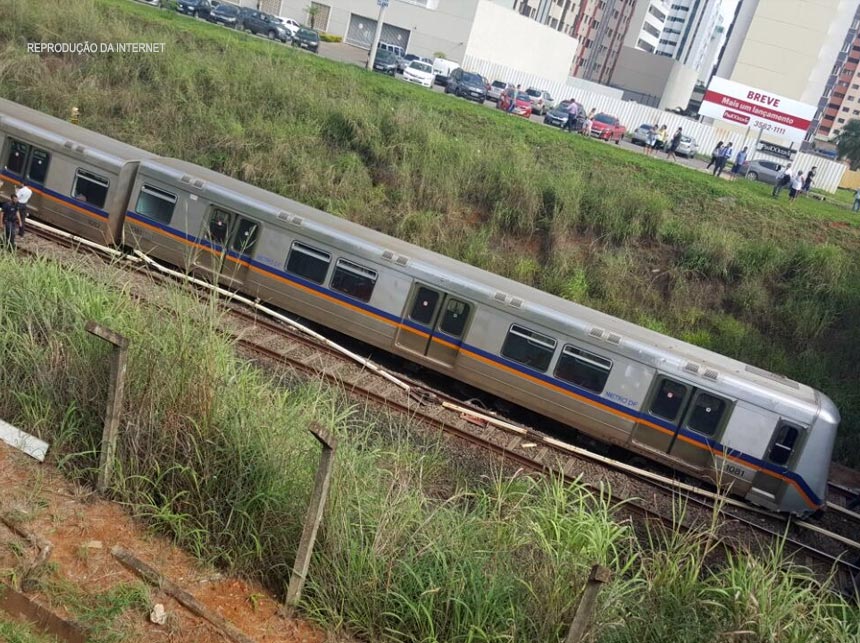 Metrô-DF: “Vai acontecer novamente e pode matar muita gente” afirma servidora, sobre descarrilhamento