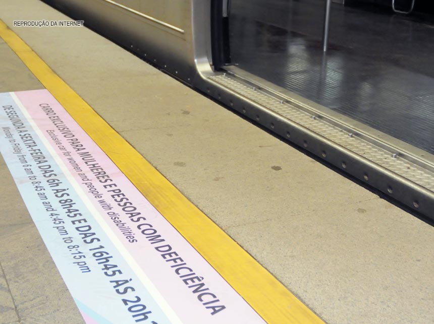 Projeto de Lei de Celina Leão amplia vagões no Metrô para uso exclusivo de mulheres e filhos