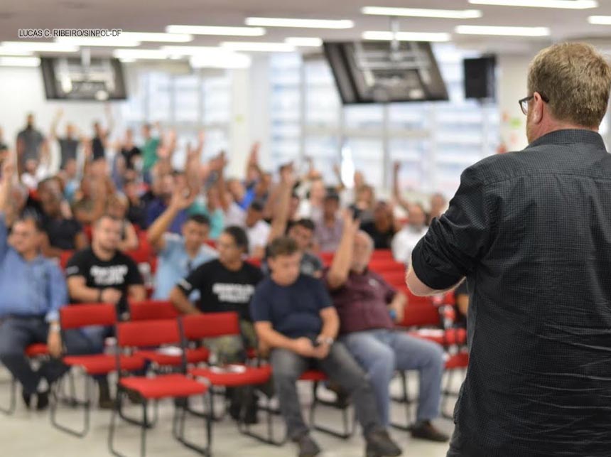 Policiais civis do DF fazem greve de 72 horas a partir desta quarta-feira (21)