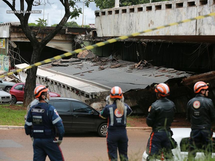 Rollemberg lamentou desabamento de viaduto mas vetou Projeto de Lei que obrigava manutenções anuais