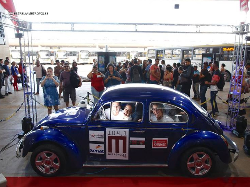 Reality promovido pela Metrópoles FM tem agitado a Rodoviária do Plano Piloto