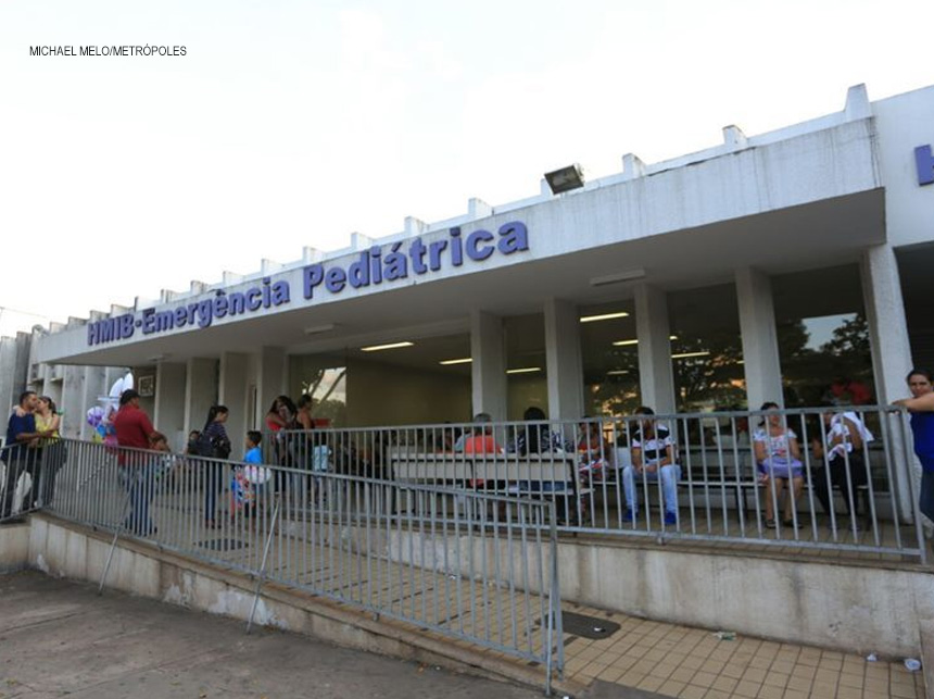 Caos: Prontos Socorros pediátricos do HMIB e HRT limitam atendimento a casos emergenciais
