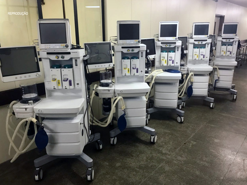 Hospital de Base do DF recebe equipamentos para anestesia