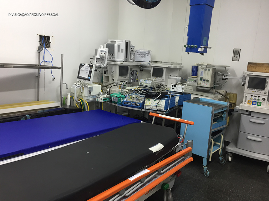 Centro Cirúrgico do HRAN está jogado às moscas, denuncia servidor