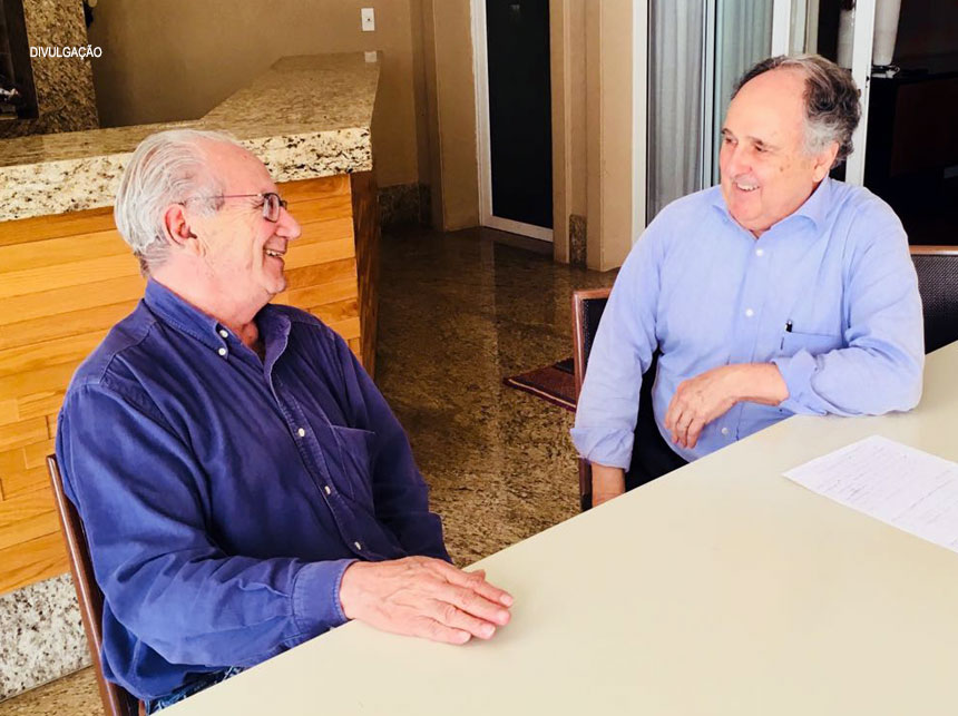 Parte de terceira via se aproxima da primeira em encontro com Jofran Frejat