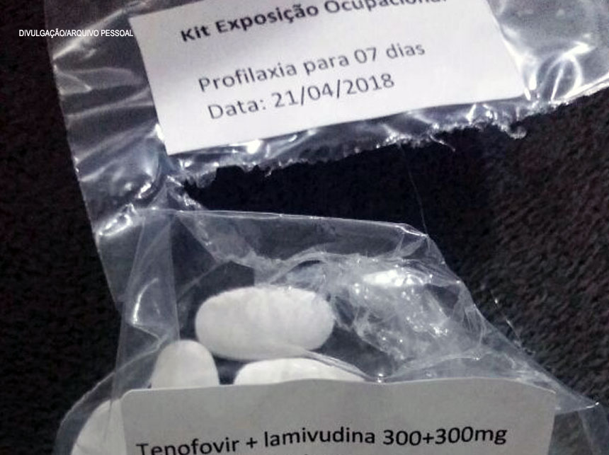 Após se perfurar acidentalmente com agulha usada, técnica em enfermagem é submetida a coquetel anti-HIV