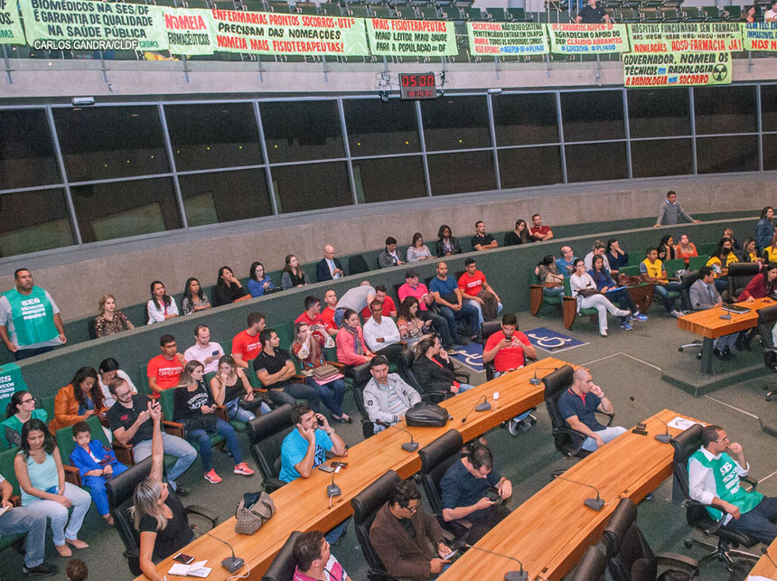 Durante reunião na CLDF, secretário de Saúde anuncia 1.052 novas nomeações