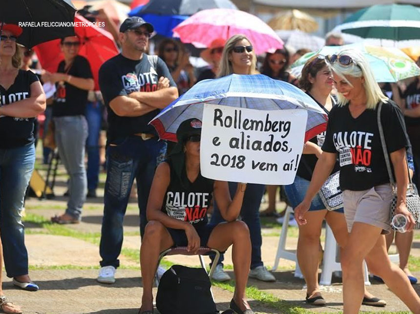 Com dinheiro em caixa, Rollemberg prefere dar calote em incorporações de gratificações aos servidores do GDF
