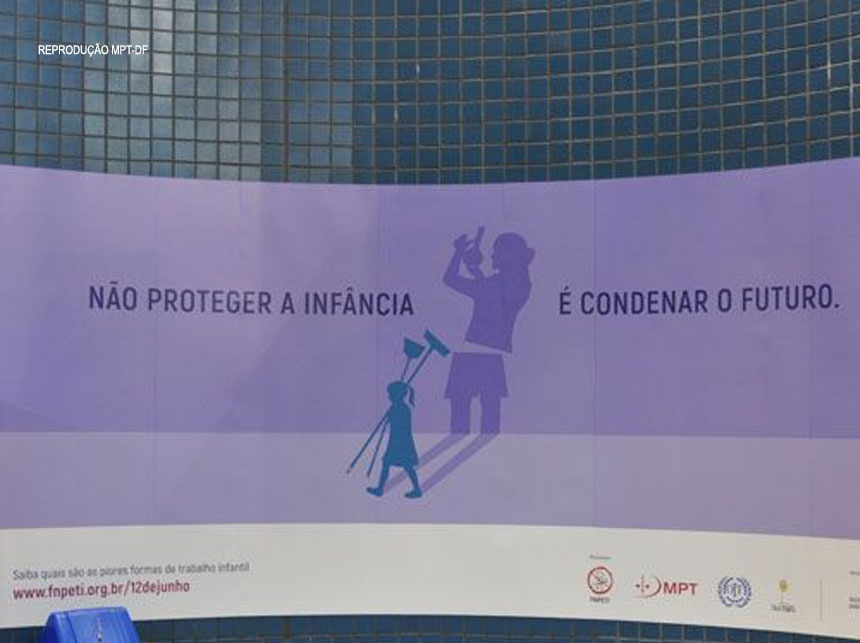 Campanha contra o Trabalho Infantil mobiliza sociedade do Distrito Federal
