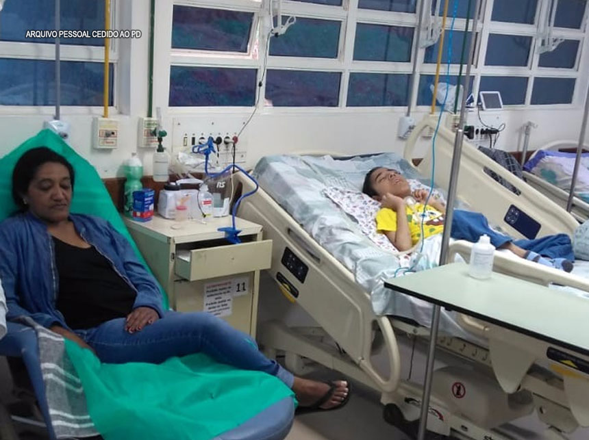 Felipe Augusto foi internado para não morrer de fome, mas falta alimento no Hospital de Ceilândia?