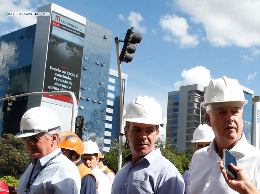 Fábio Gondim questiona ‘reais intenções’ de Rollemberg com retirada de painel do Metrópoles