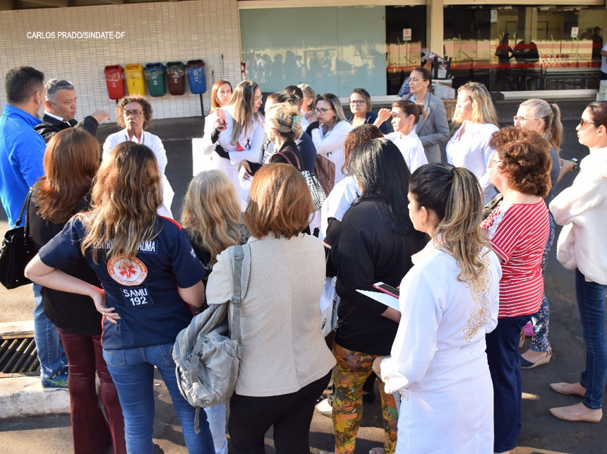 Secretário de Saúde e Diretor do IHBDF enganaram os servidores aponta Sindate-DF sobre remoção compulsória de servidores